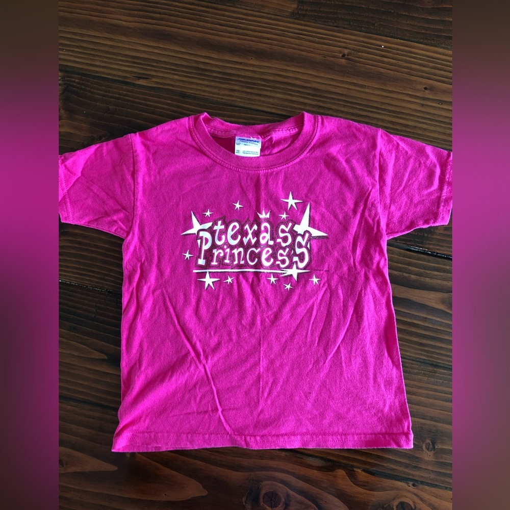 Pink Girls “Texas Princess” shirt